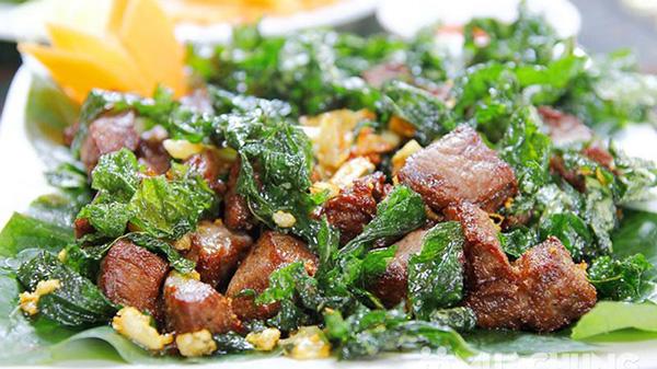 Thịt Trâu Lá Trơng