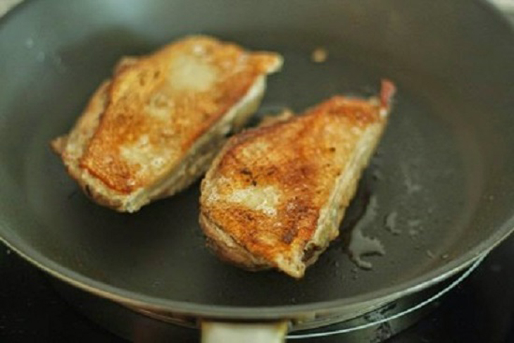 áp chảo vịt