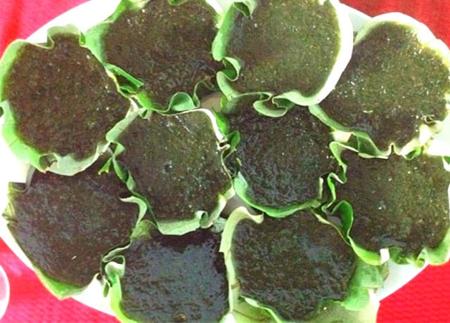 Bánh đúc rau câu rong biển