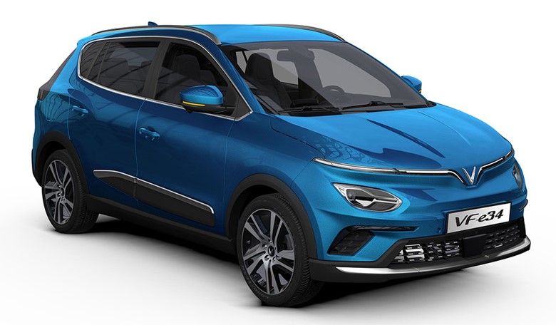 Đầu xe ô tô điện Vinfast VF e34 