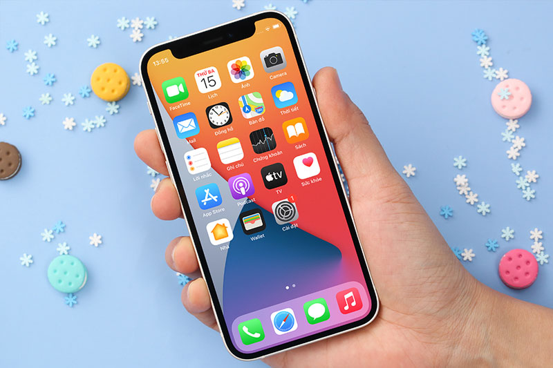 Iphone 12 mini có kích thước chỉ 5.4 inch