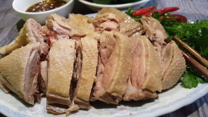 Thịt vịt thái miếng