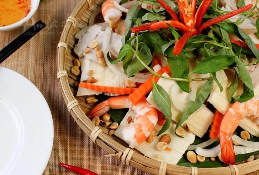 gỏi hủ dừa