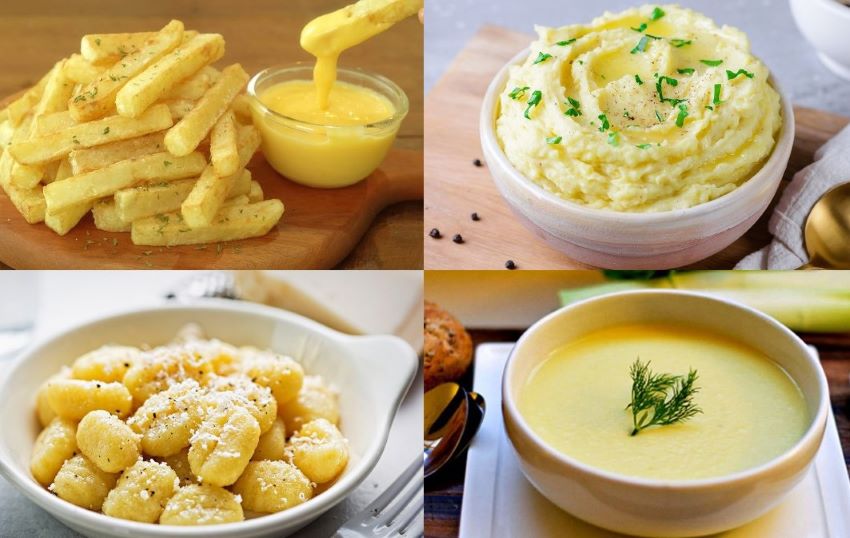 các món ăn từ củ khoai tây