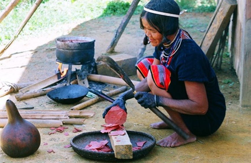 chế biến củ nâu