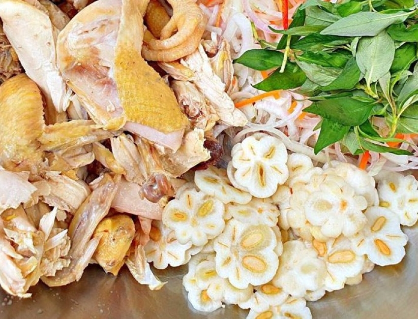 gỏi măng cụt